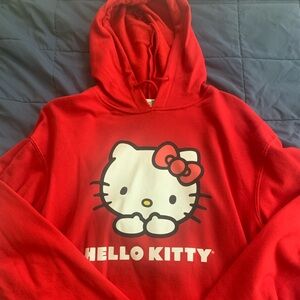 Hello Kitty Red Hoodie NwT